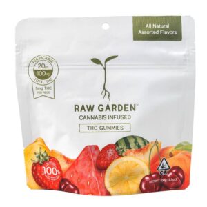 ขนมกัญชา Raw Garden Gummies เยลลี่ กัมมี่ กัญชา รสผลไม้